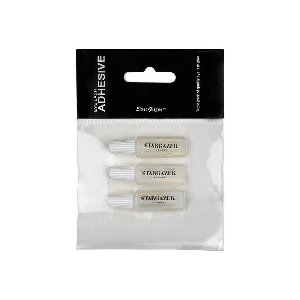 Clear Eyelash Glue Triple Pack - Stargazer