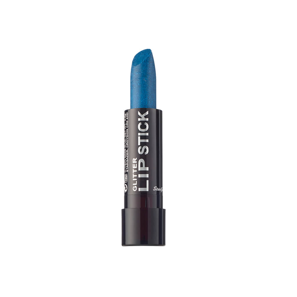 Stargazer Glitter Lipstick Blue