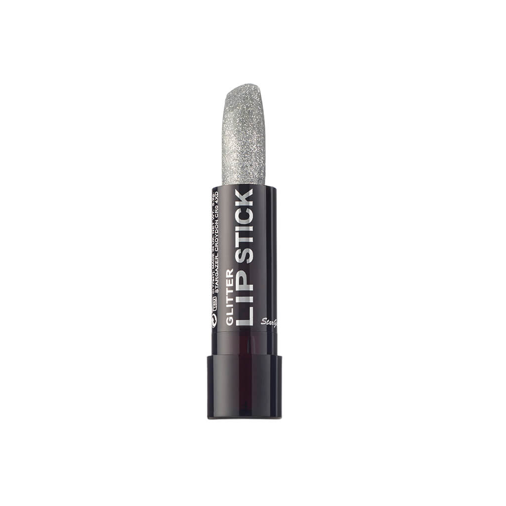 Stargazer Glitter Lipstick Silver