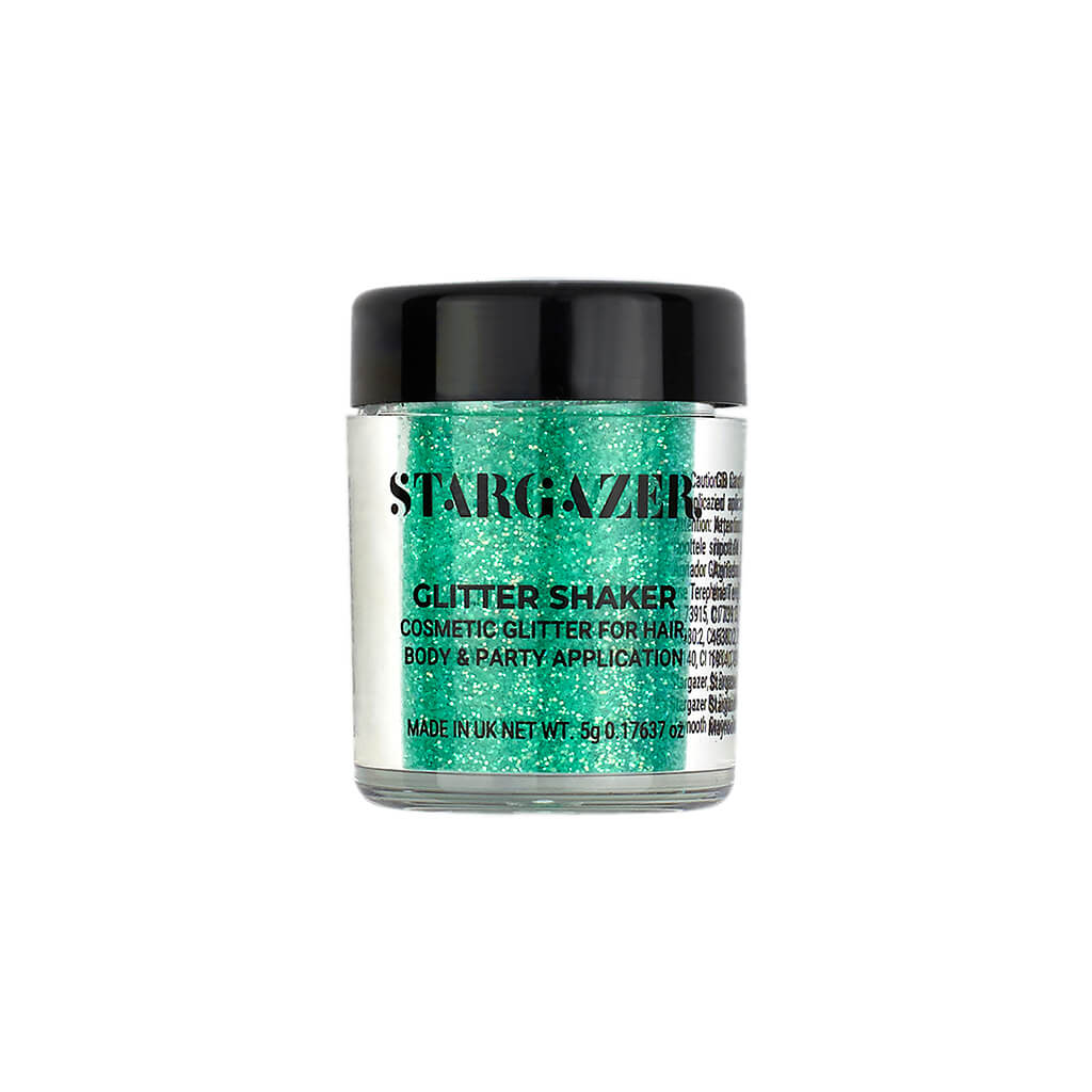 Green Face Glitter Shaker Stargazer