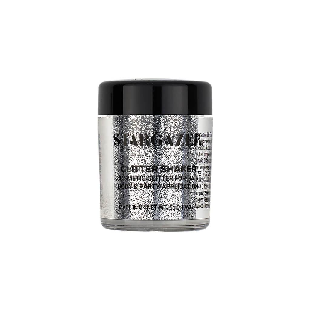 silver Face Glitter Shaker - Stargazer