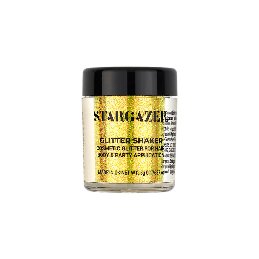 UV Yellow Face Glitter Shaker - Stargazer