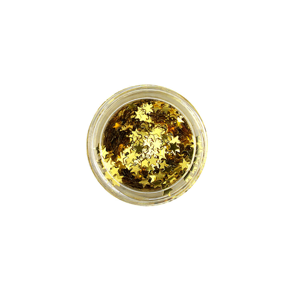 Glitter Stars For Face & Body gold - Stargazer