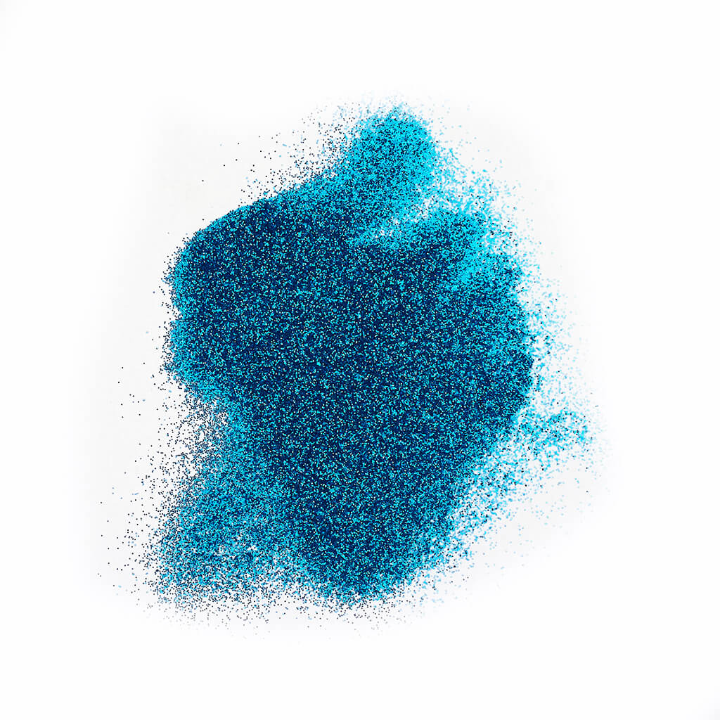 Blue Face Glitter Shaker 