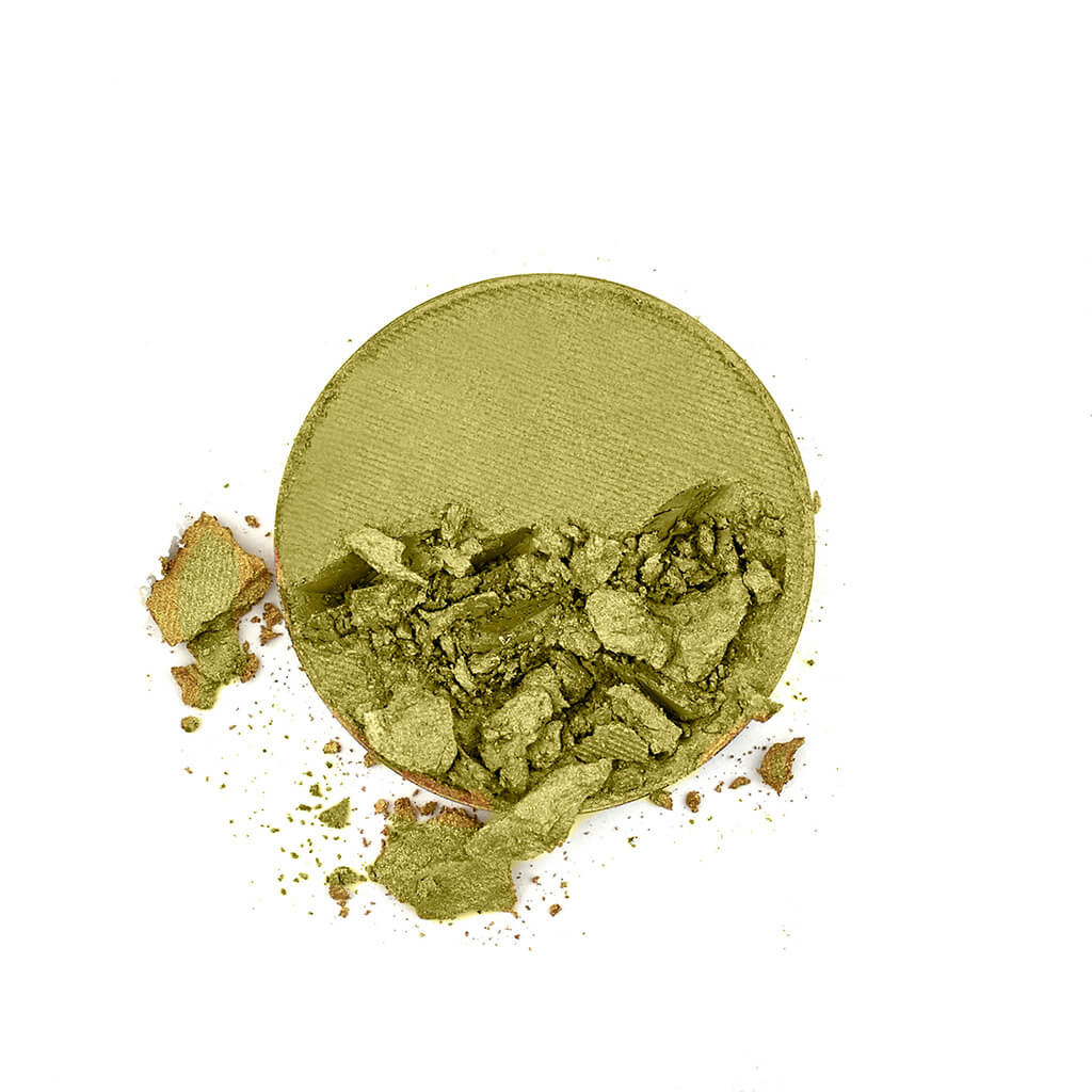 Stargazer Eyeshadow - Gold Green Swatch 