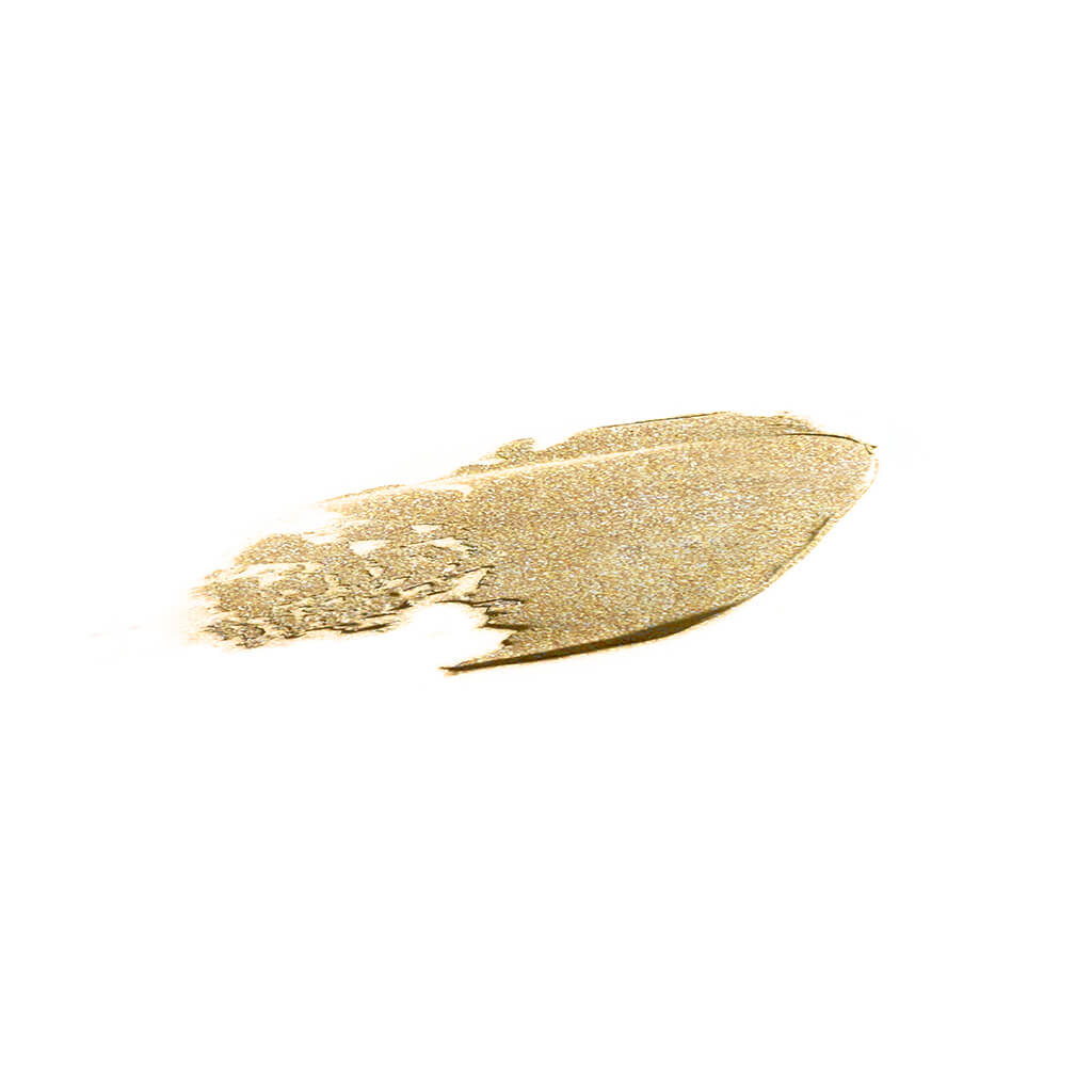 Metallic Cream Eyeshadow gold swatch - Stargazer