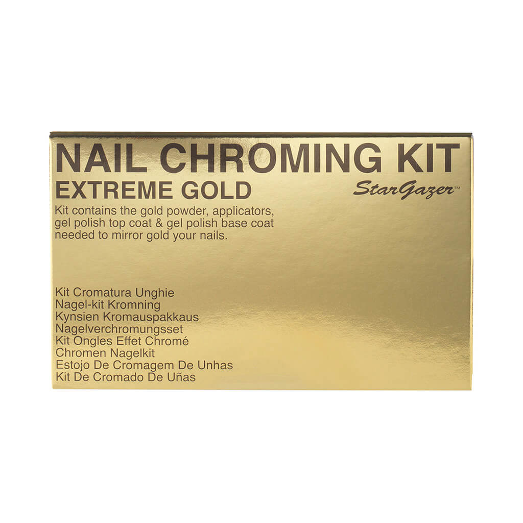 Nail Chroming Kit gold - Stargazer