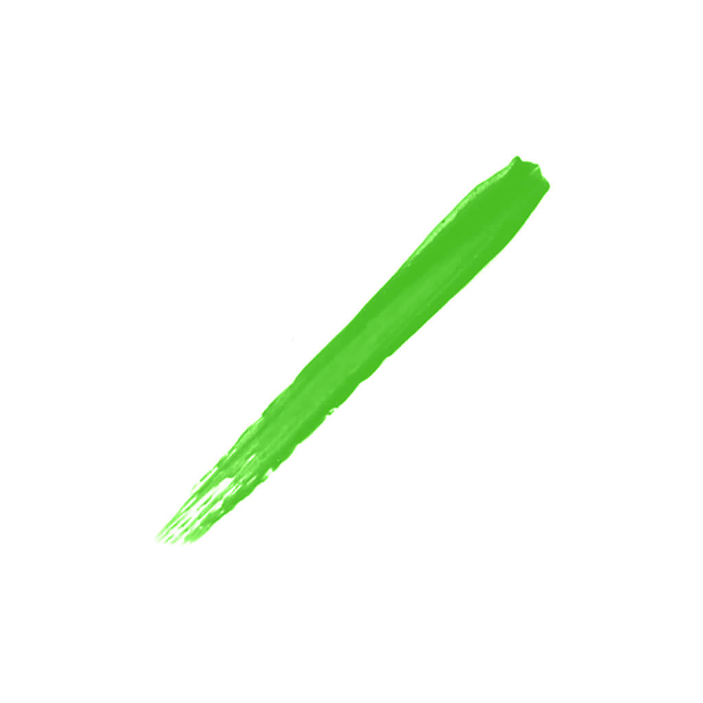 Neon Liquid Eyeliner green swatch - Stargazer