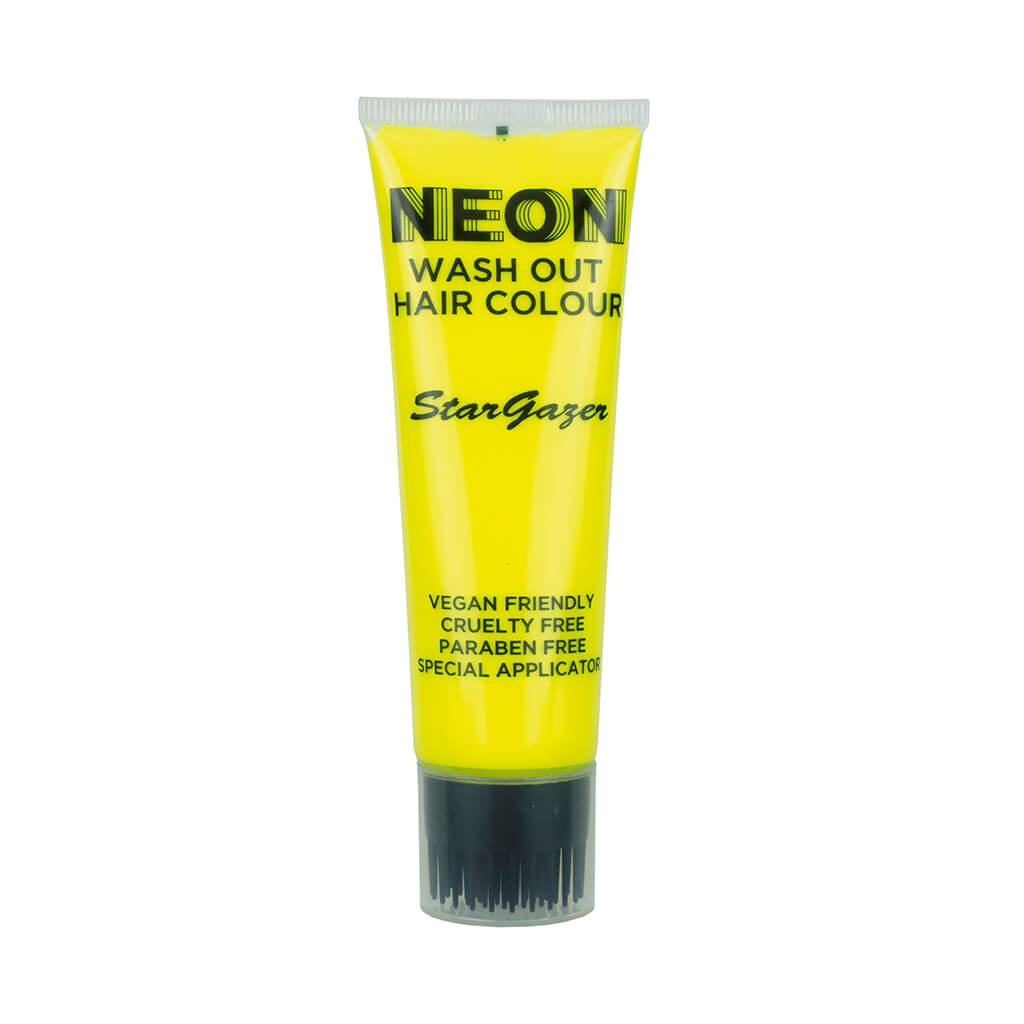 Neon Wash Out Temporary Hair Colour Gel yellow - Stargazer