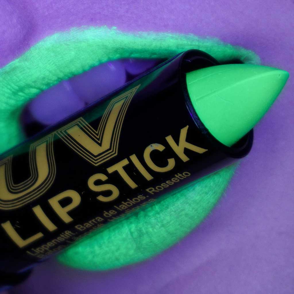 Neon Green Lipstick UV Light - Stargazer