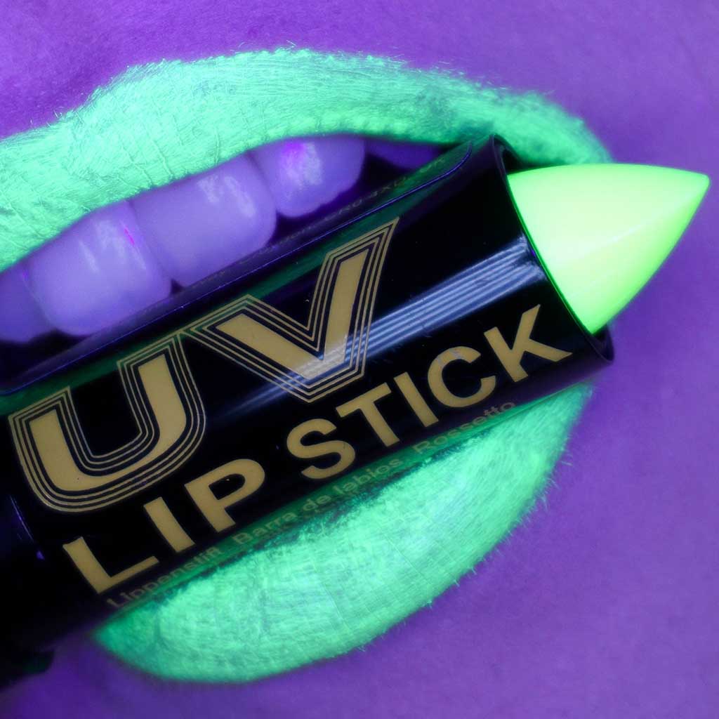 Neon Yellow Lipstick UV Light - Stargazer