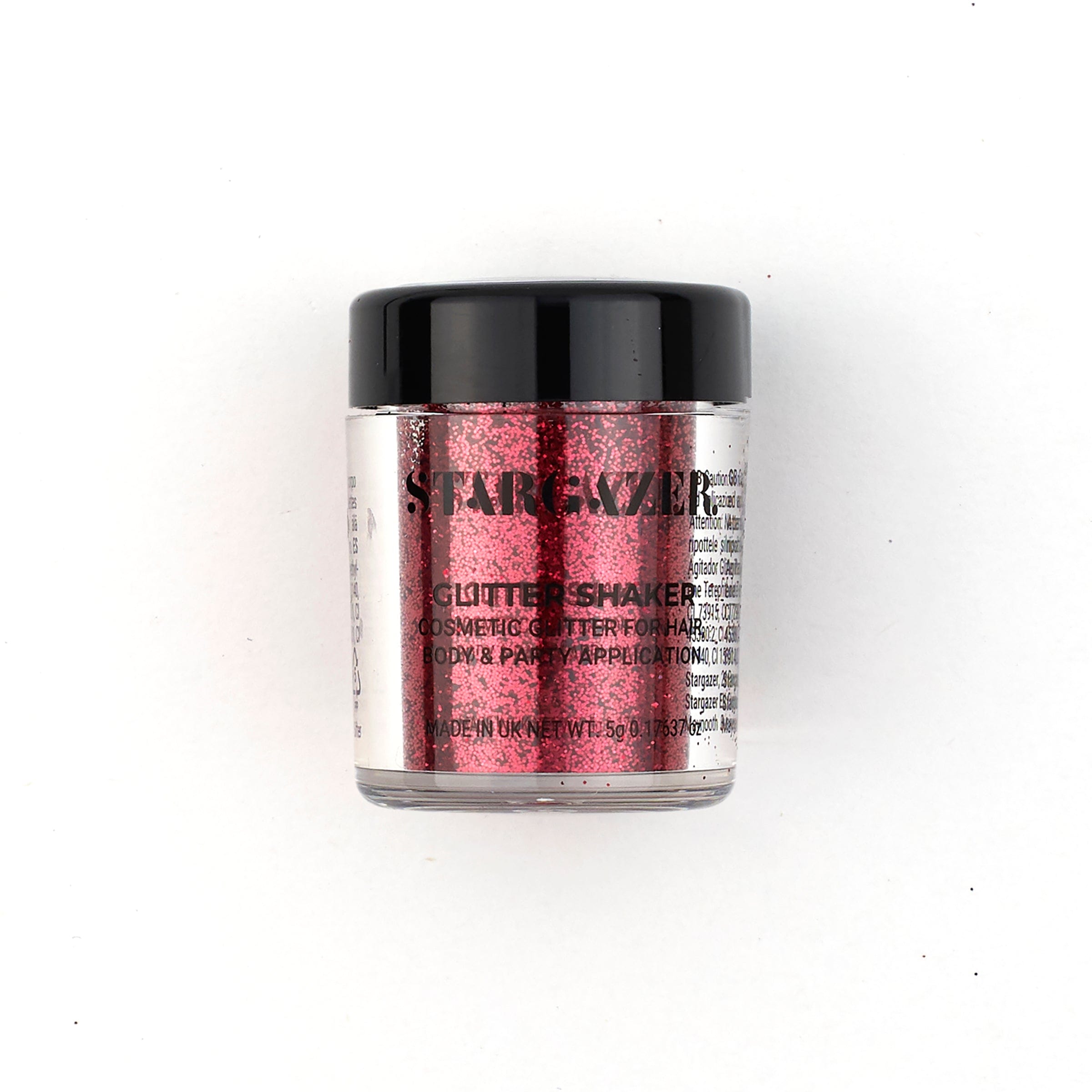 Red Face Glitter Shaker - Stargazer