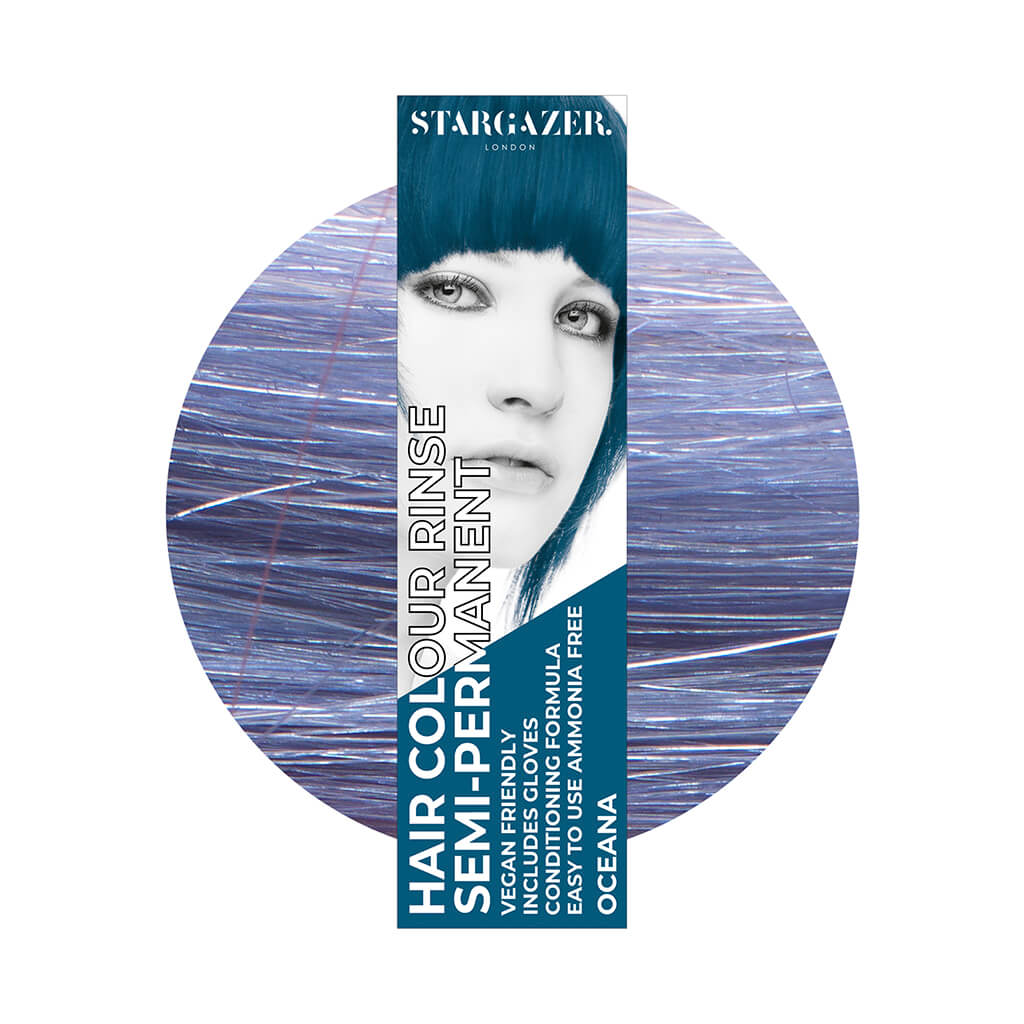 Semi-Permanent Hair Colour - Oceana Blue - Stargazer