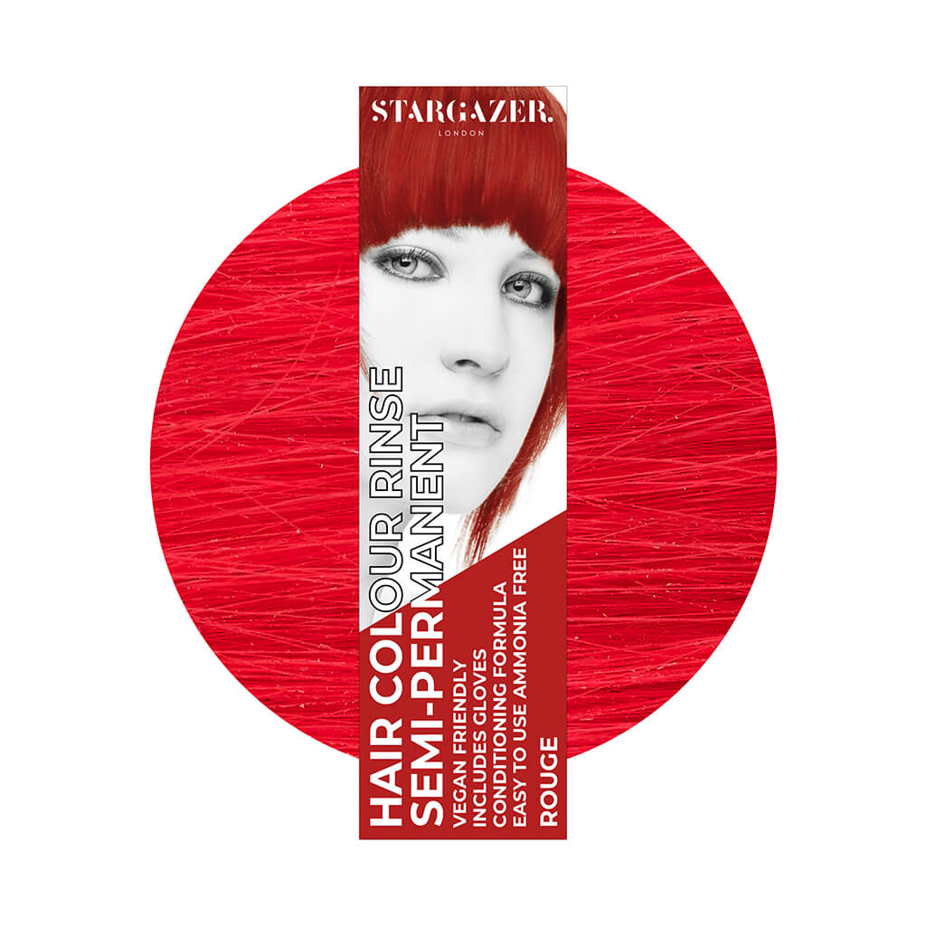 Semi-Permanent Hair Dye - Rouge - Stargazer