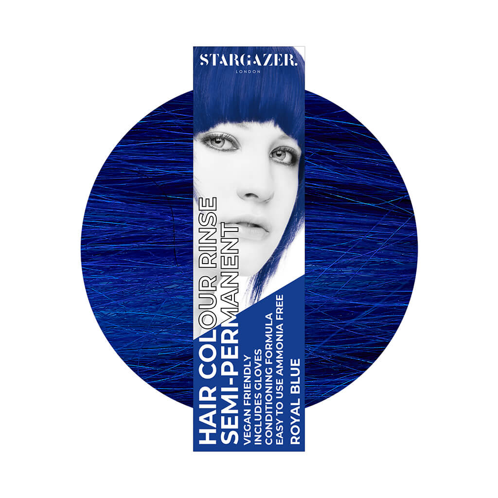 Semi-Permanent Hair Dye - Royal Blue - Stargazer