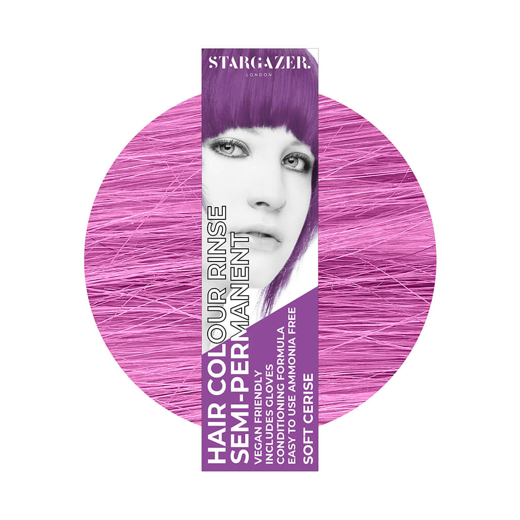 Semi-Permanent Hair Dye - Soft Cerise - Stargazer