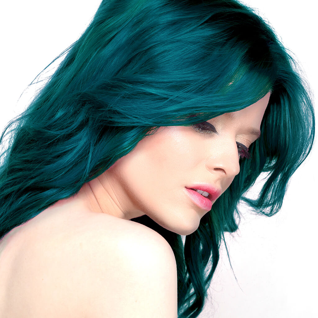 Semi-Permanent Hair Dye Model - Tropical Green - Stargazer