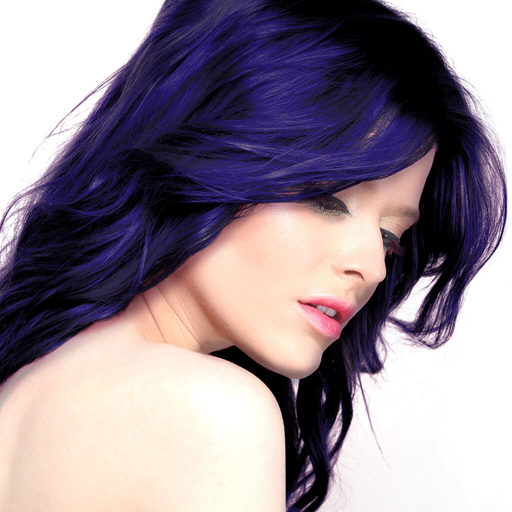 Semi-Permanent Hair Dye model - Ultra Blue - Stargazer