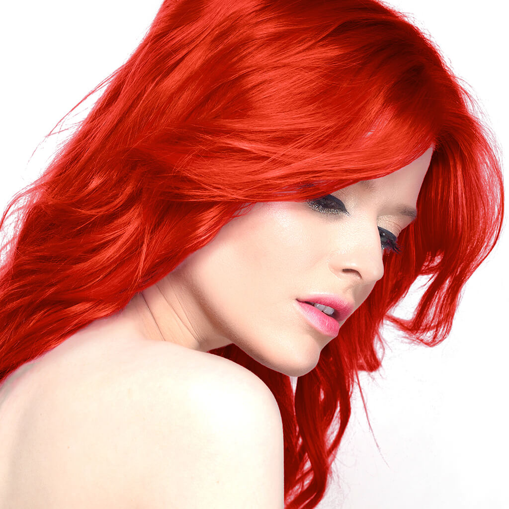 Semi-Permanent Hair Dye Model - UV Red - Stargazer