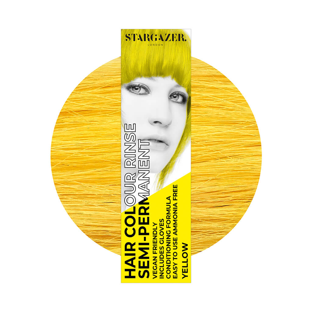 Semi-Permanent Hair Dye - Yellow - Stargazer