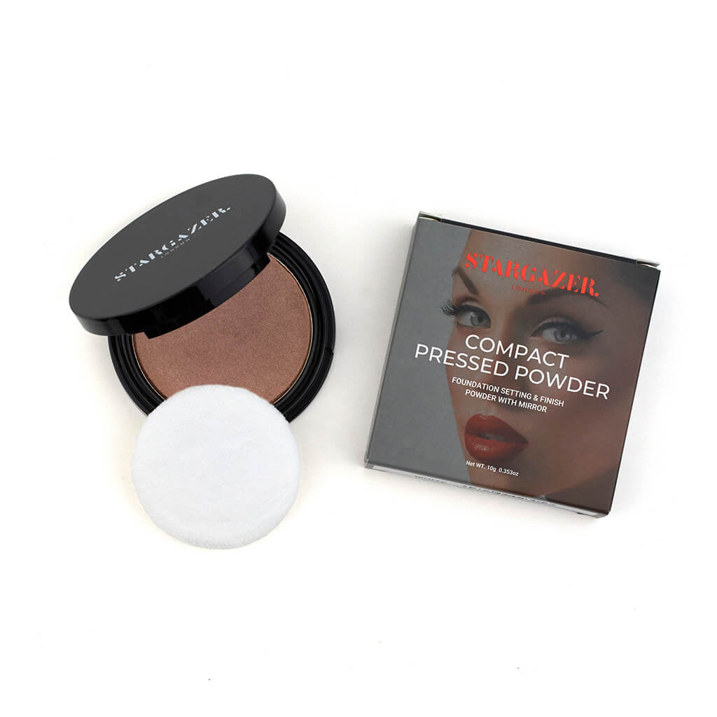 Stargazer pressed powder body glow