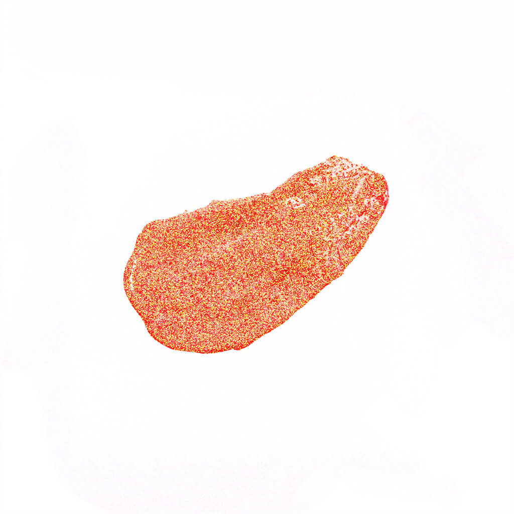 Sparkle Glitter Eyeliner peach swatch - Stargazer