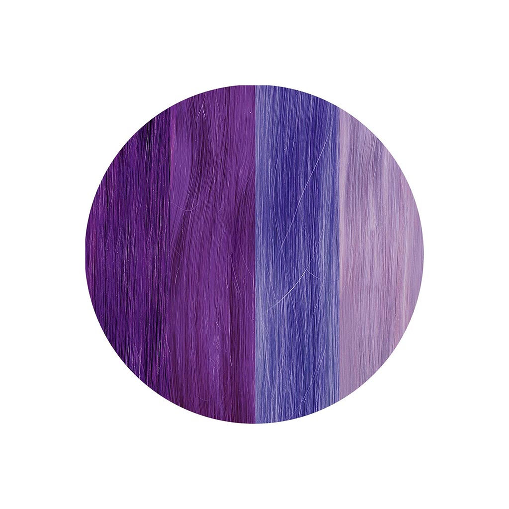 Stargazer Yummy Hair Colour Strips Kit - Vivid Swatch